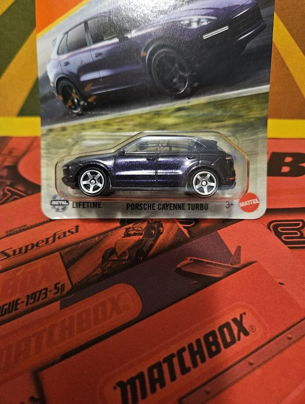 Matchbox Porsche Cayenne SUV - Deep Purple